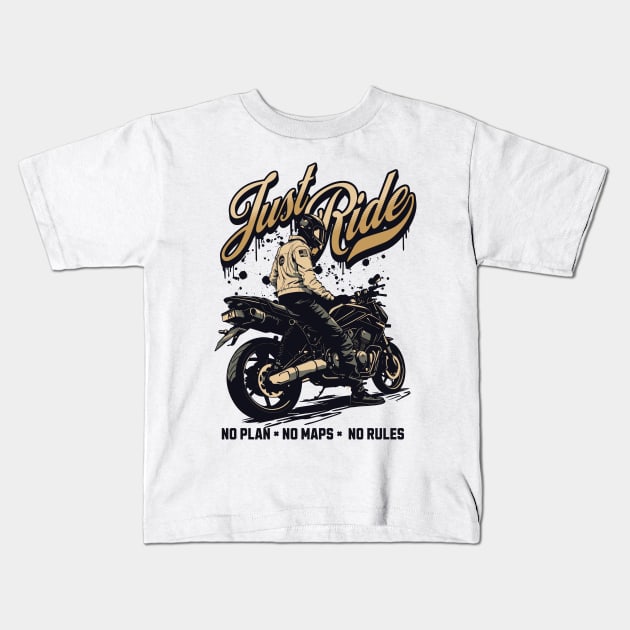 Rider Kids T-Shirt by Nikisha